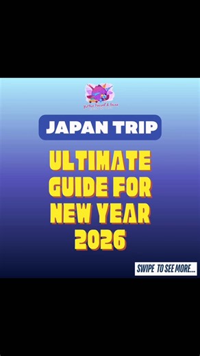🎍 NEW YEAR IN JAPAN: ULTIMATE GUIDE & MUST-KNOW TIPS 🎆 Don’t get caught off guard — save this before your trip! 👇✨ 🛍️ Shops & Restaurants Close Many places shut down from Dec 29 – Jan 3. Always check opening hours in advance! ⛩️ Shrines Get Crowded Hatsumode (first shrine visit) is a big deal — visit early morning or late evening to avoid the rush. 🚄 Book Early Trains and hotels fill up fast — reserve everything ahead of time! 💴 Bring Cash Some banks and ATMs close for the holidays. Prepar