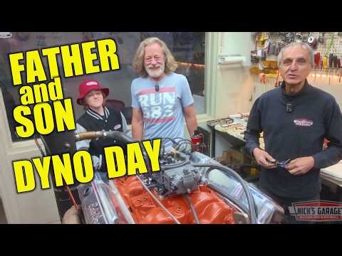 Father & Son Muscle Car Dyno Test - A Day To Remember