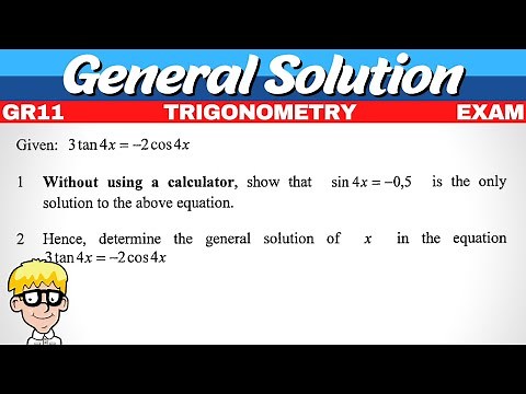 General Solution Grade 11 Exam Questions