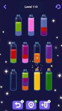 Level 113 Block Blast Water Sort Answer #blockblast #shorts