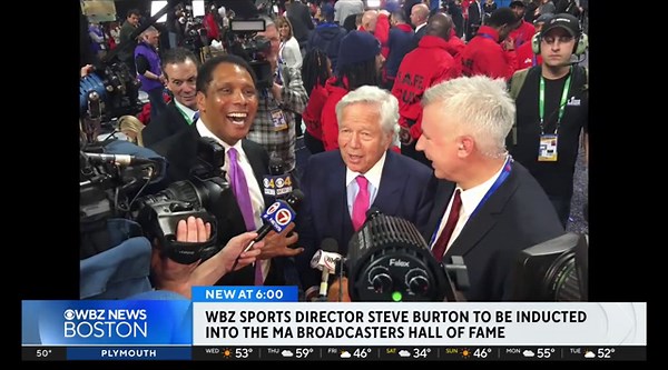 WBZ sports director Steve Burton to be inducted into MA Broadcasters Hall of Fame