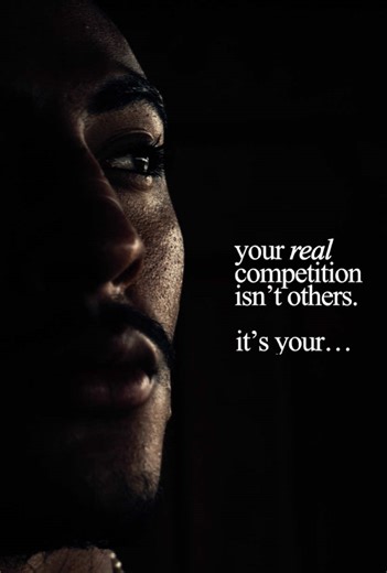 it’s you vs you every single day ♾️