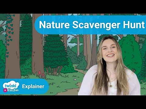 Children's Outdoor Learning | Nature Scavenger Hunt
