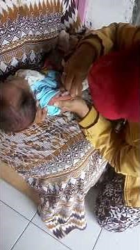 Proses Imunisasi BCG pada bayi 1 bulan