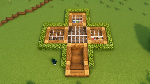 How to Build a Starter House in Minecraft 🏡 | Quick & Easy Survival Tutorial