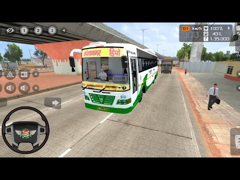 RAJASTHAN CITY Village Bus Driving Simulator | Bus Simulator India - 2026 Android Game