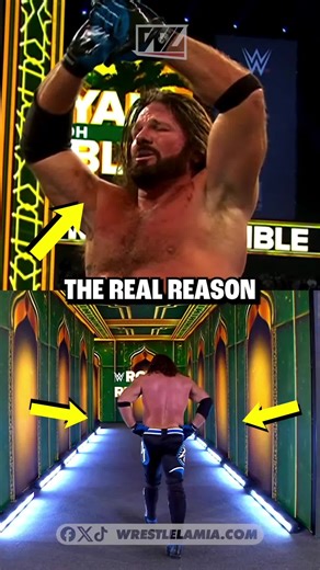 Real Reason Wjy AJ Styles RETIRED from WWE at Royal Rumble 2026 😢#wwe #wrestling
