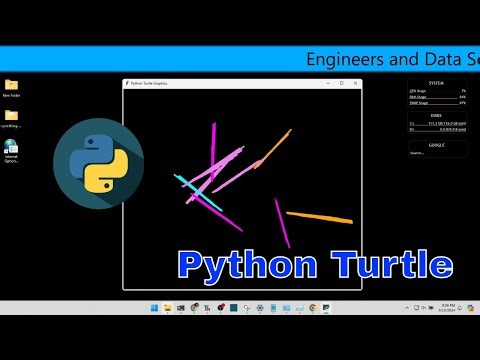 Python Turtle 创造艺术 02：彩色笔触