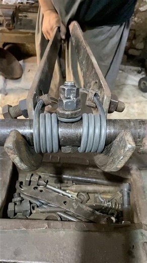 Double Spring Making for Grass Cutting Machine | Amazing Machine Work