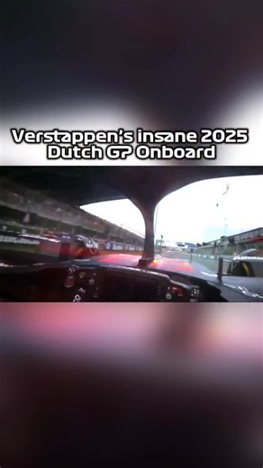 Formula 1 Reels Tv on Instagram: "At the 2025 Dutch Grand Prix, Max Verstappen’s onboard helmet cam captured the intensity of a home hero at full command. Every movement inside the cockpit revealed his seamless control and composure as he guided the RB21 around Zandvoort’s relentless curves, surrounded by the thunder of his home crowd. The footage offered a rare view into the precision and flow that define Verstappen’s driving, showcasing how instinct and discipline merge when racing on the edge
