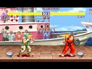 【TAS】 Street Fighter 2 - guile - bug
