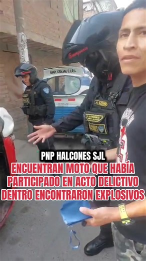 Captura de Delincuente con Explosivos en San Juan de Lurigancho