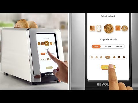 5 Things to Know About the Revolution Cooking Touchscreen Toaster