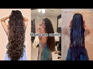 my hair care routine for long and healthy hair