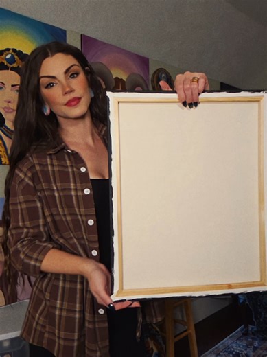 'Queen of the Fireflies' I loved every minute of creating this magical piece! It was an essential stepping stone that pushed me even further into exploring glowing worlds. I hope you enjoy!❤️ #artreveal #arttok #florescent #fantasy #fyp