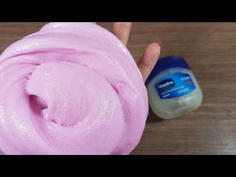 Vaseline Fluffy Slime No Borax No Glue No Shaving Cream