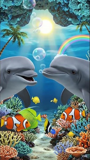 Dolphin 🐬 Short #shortsvideos#cartoonshorts