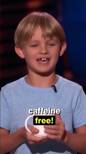 8-Year-Old’s $1M Coffee Pitch?! 😳☕ #sharktankus