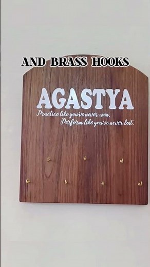 DIY Wooden Medal Display | Personalized Medal Hanger Design | Home Decor Idea #shorts #medalhanger