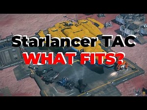 WHAT FITS? Starlancer TAC - Fury Bay & Cargo | Star Citizen Ship Fitting Test 4k