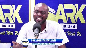 3.7K views · 93 reactions | Why leave a handing over note titled "Sunyani Municipal Assembly" if indeed it was elevated to Metropolitan?- Sunyani MCE quizzes | Ark 107.1 FM | Facebook