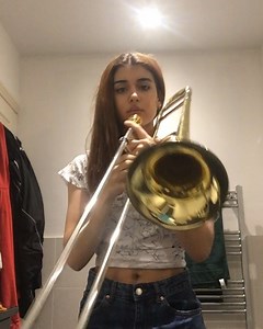 Lucia Biescas | Carl Fontana’s solo transcription on beautiful friendship #carlfontana #trombone | Instagram