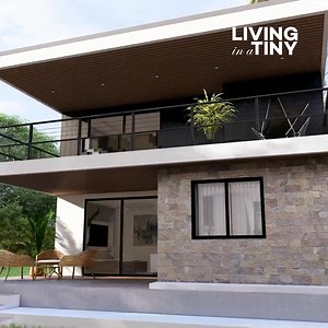 Two story tiny house design | Living In A Tiny