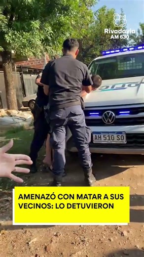 🔴 HE THREATENED TO KILL HIS NEIGHBORS: HE WAS ARRESTED