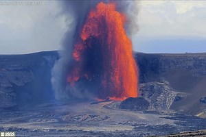 Hawaii Kīlauea Volcano Eruption