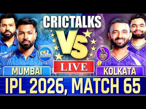 Live: Mumbai vs Kolkata, Live Match Today IPL 2026, Live Cricket Commentary, Scores 2nd Inn