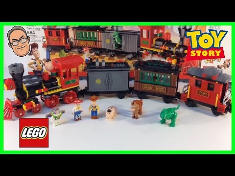 LEGO Toy Story 7597 Western Train Chase - Disney Pixar set from 2010