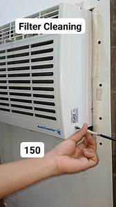 10K views · 37 reactions | Aircon filter cleaning window type home service . #electrician #relay #control #power #technician #switch #wiring #engineering #diy # # #electrical | Electricians Guide | Facebook