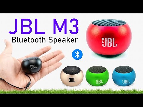 JBL M3 Mini Portable Bluetooth Speaker – Best Compact Sound for On-the-Go!