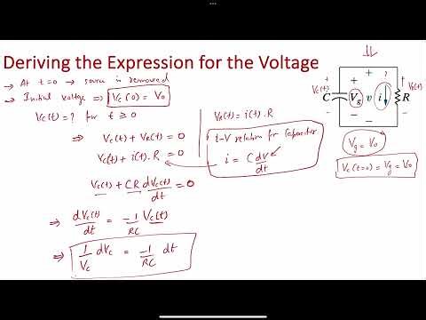 Lecture_3A: Natural response of RC circuit and Example Problem