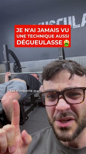 La PIRE technique au développé couché 💀