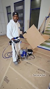 The NEW #graco PowerShot Standard connects to any airless sprayer, delivering a trigger speed that’s 80X faster than traditional guns to instantly shut off fluid and eliminate spits. Thanks to Painting By Juan for the demo. ・・・ Graco Powershot spray gun × GX-19 Cordless. #gracopowershot #gracopaintsprayers #interiorpainting #interiorpainting #homeimprovement #paintingbyjuan | Graco Contractor Equipment