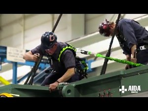 AIDA DSF-M2-8000, Stacking Operation at AIDA-America, Dayton, OH