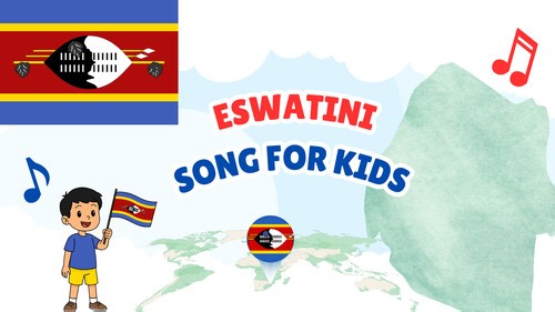 Eswatini Song for Kids | Swaziland | Africa Geography Music Video   Lyrics PDF