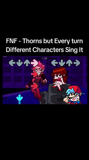 FNF Thorns Characters Switch Singing Compilation