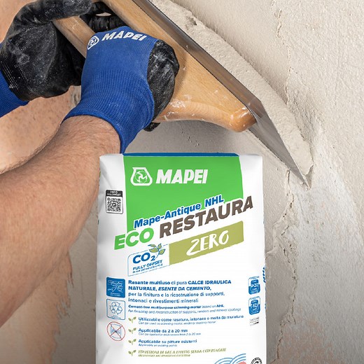 Mape-Antique NHL Eco Restaura - Multipurpose breathable skim coat