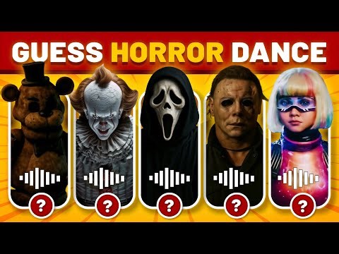 Guess The Horror Movie Icons By Creepy Dance Moves - Horror Movie Quiz