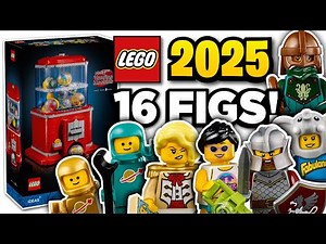 LEGO IDEAS Minifigure Prize Vending Machine Set OFFICIALLY Revealed