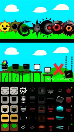 Incredibox Sprunki Mr. Sun vs Mr. Computer 🔥 Battle Song 🎼 #incredibox #sprunki #videoviral #horror