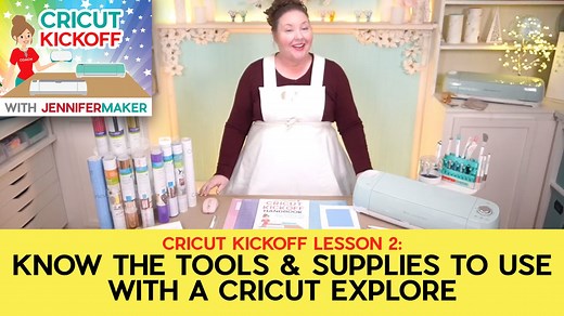 Cricut Kickoff: Lesson 2 for Cricut Explore (Live Replay)
