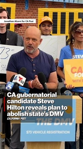 Steve Hilton reveals plan to abolish California's DMV