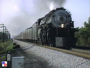 Participating in the 1991 NRHS Convention in Huntington, West Viginia is the steam giant Norfolk & Western A-Class #1218. Seen along with the late Robert Claytor at the controls in this clip from the GSVP show "Steam in Huntington The 1991 NRHS Convention" https://rfd.video/Hunt1991 | Steam Giants