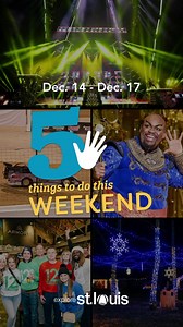 There’s a show for everyone to enjoy! See the 5 things to do in St. Louis here: https://explstl.us/3toOXYP | Explore St. Louis