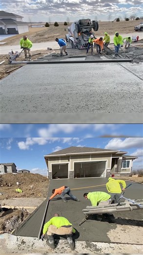 70K views · 403 reactions | Ever wondered why some people prefer a roller screed? Check out this side-by-side comparison of a roller screed (top video) and a 2x4 (bottom video) being used by the same crew. Roller screeds keep operators upright, saving their knees and backs from another night of aspirin or Icy Hot. | Curb Roller Manufacturing | Facebook