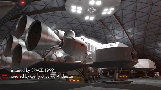 112K views · 3K reactions | Eagle Cargo Run by Ted Rivers. EAGLE TRANSPORTER (SPACE 1999) Space: 1999 Series #offhoursproduction #sfx #cgi #Space1999 #fblifestyle #eagle #burn #ExpandedUniverse | EAGLE TRANSPORTER (SPACE 1999) | Facebook