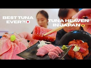 The Best Tuna We’ve Ever Had in Japan 🇯🇵 !
